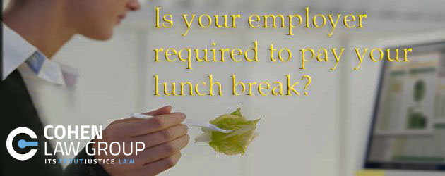 Is Your Employer Required To Pay You For Holidays or Lunch Breaks?