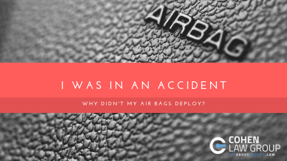I Was In An Accident, Why Didn't My Air Bags Deploy?