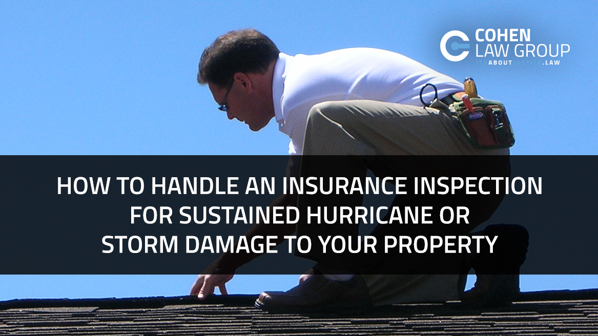 How to Handle an Insurance Inspection for Sustained Hurricane or Storm Damage to your Property ...