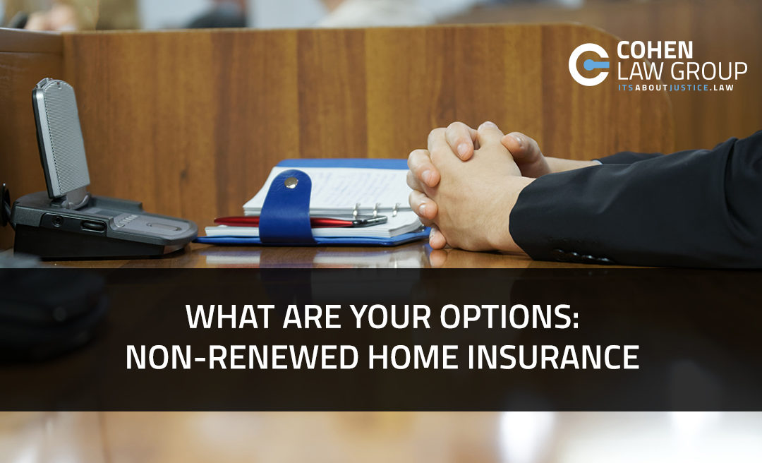 What Are Your Options: Non-Renewed Home Insurance