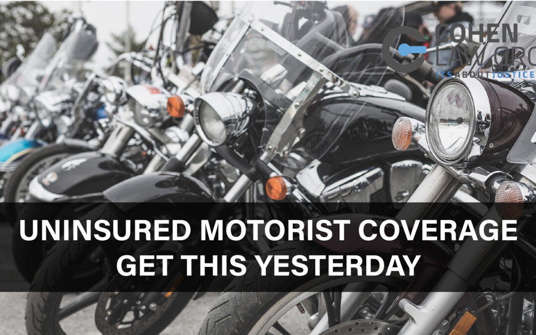 Uninsured Motorist Coverage – Get This Yesterday