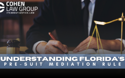 Understanding Florida’s Pre-Suit Mediation Rule: What It Means for Your Insurance Claim and How to Prepare