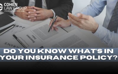Do You Know What’s In Your Insurance Policy?